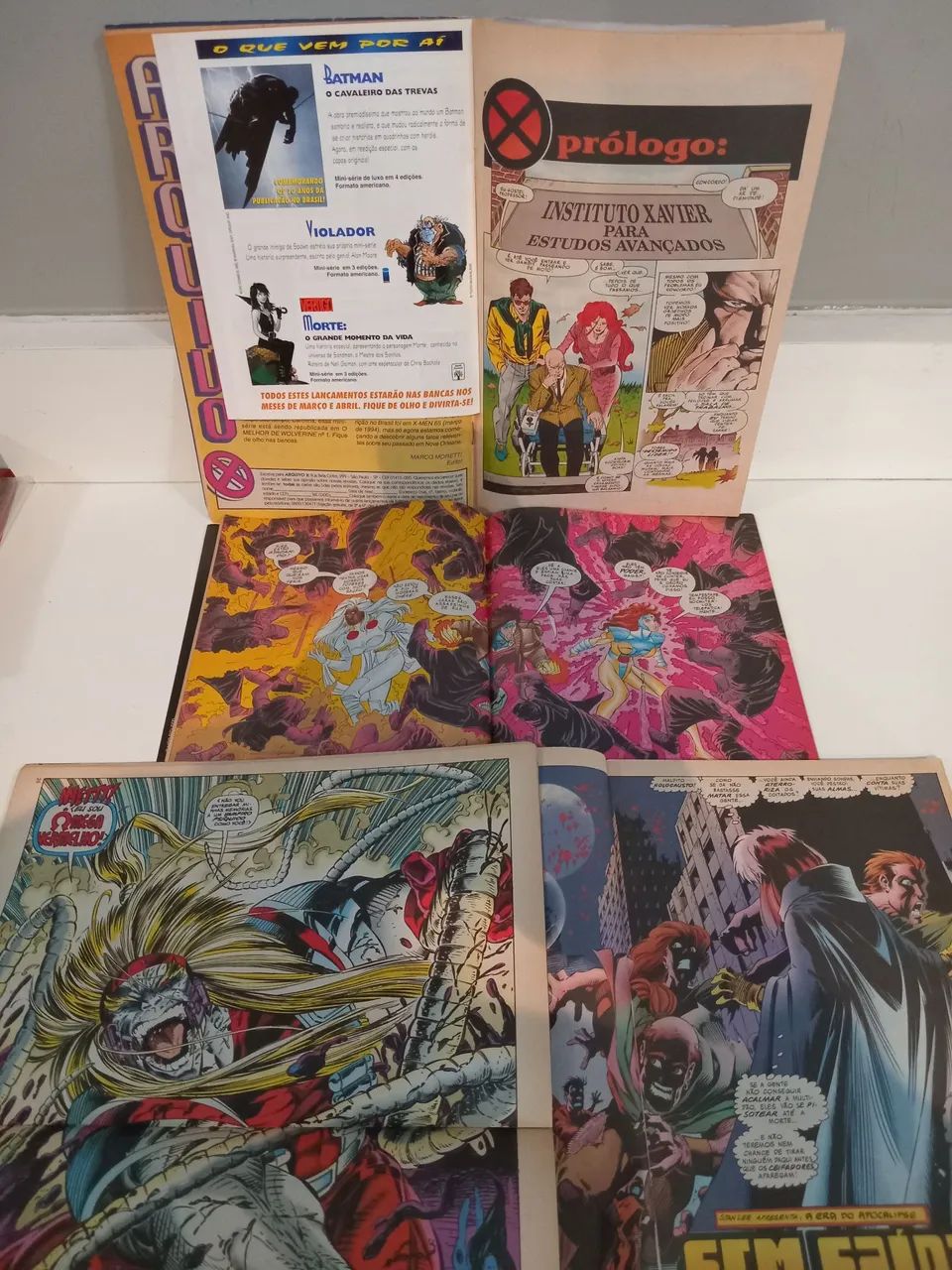 04 HQs  X-Men e Spawn anos 90 - Foto 4