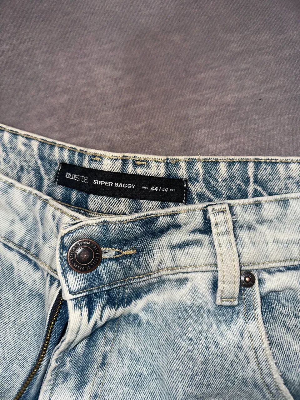 Jorts baggy bluesteel - Foto 2