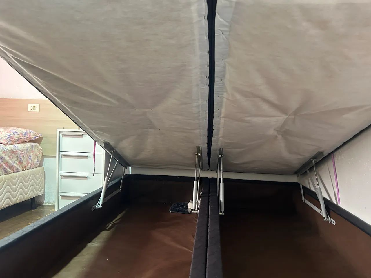 Conjunto Cama + colchão queen size - Foto 3