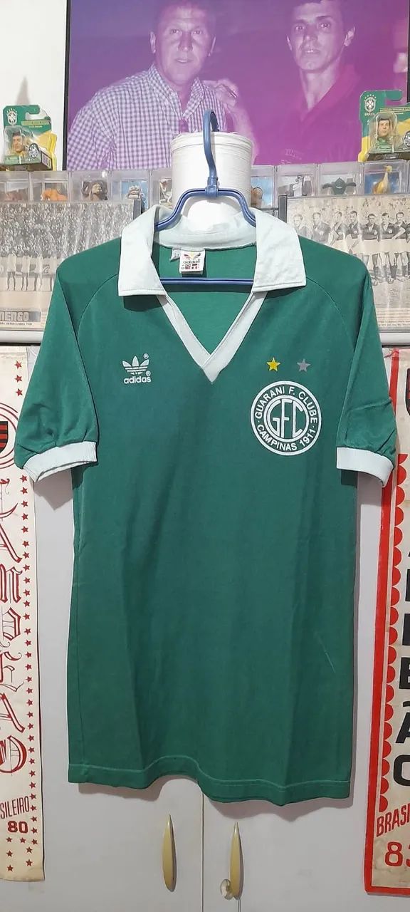 Camisa guarani de Campinas adidas  / 1983 / número 5