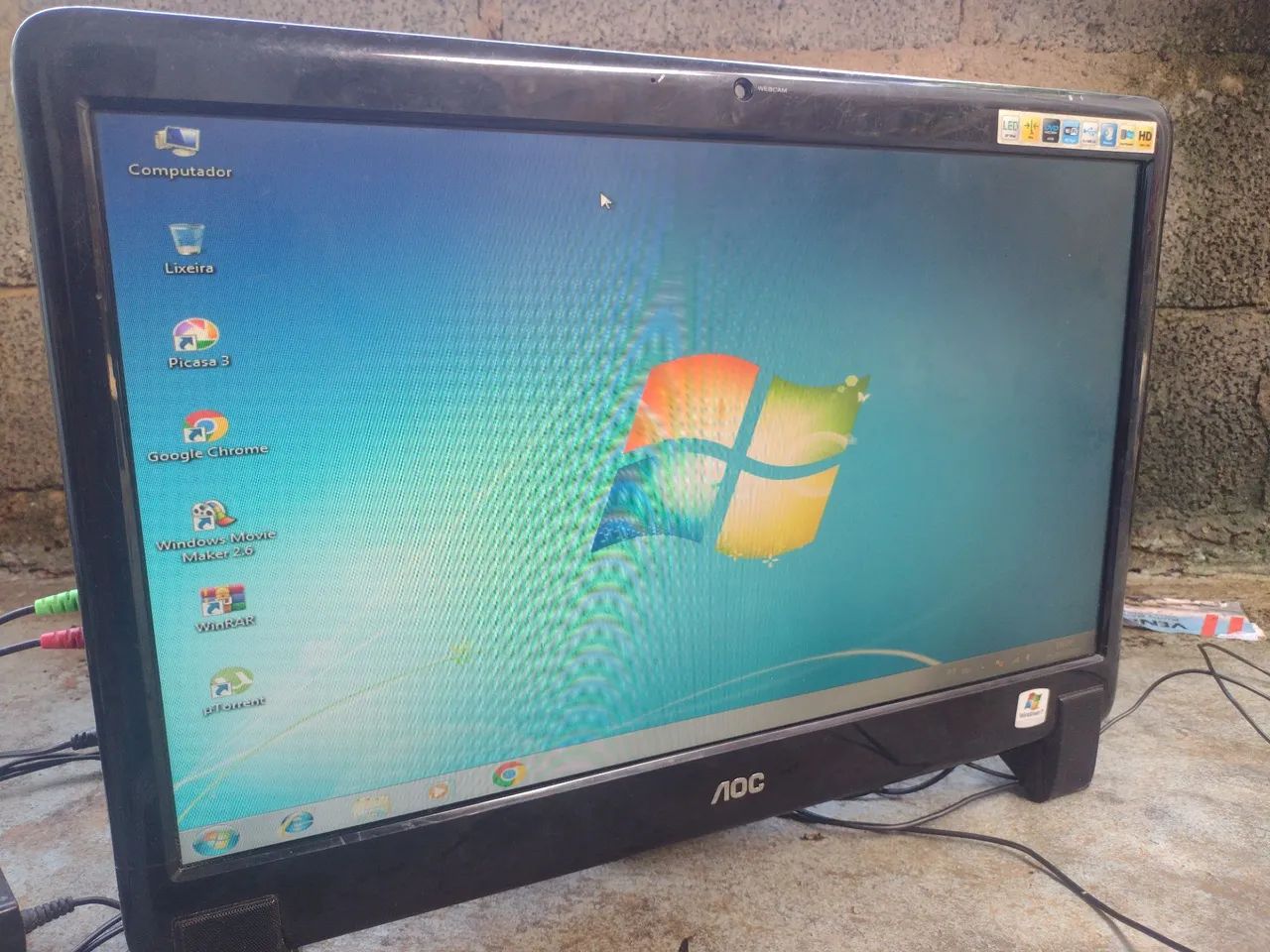 Tô vendendo um Computador dá marca AOC nó valor de 250   reais  - Foto 5