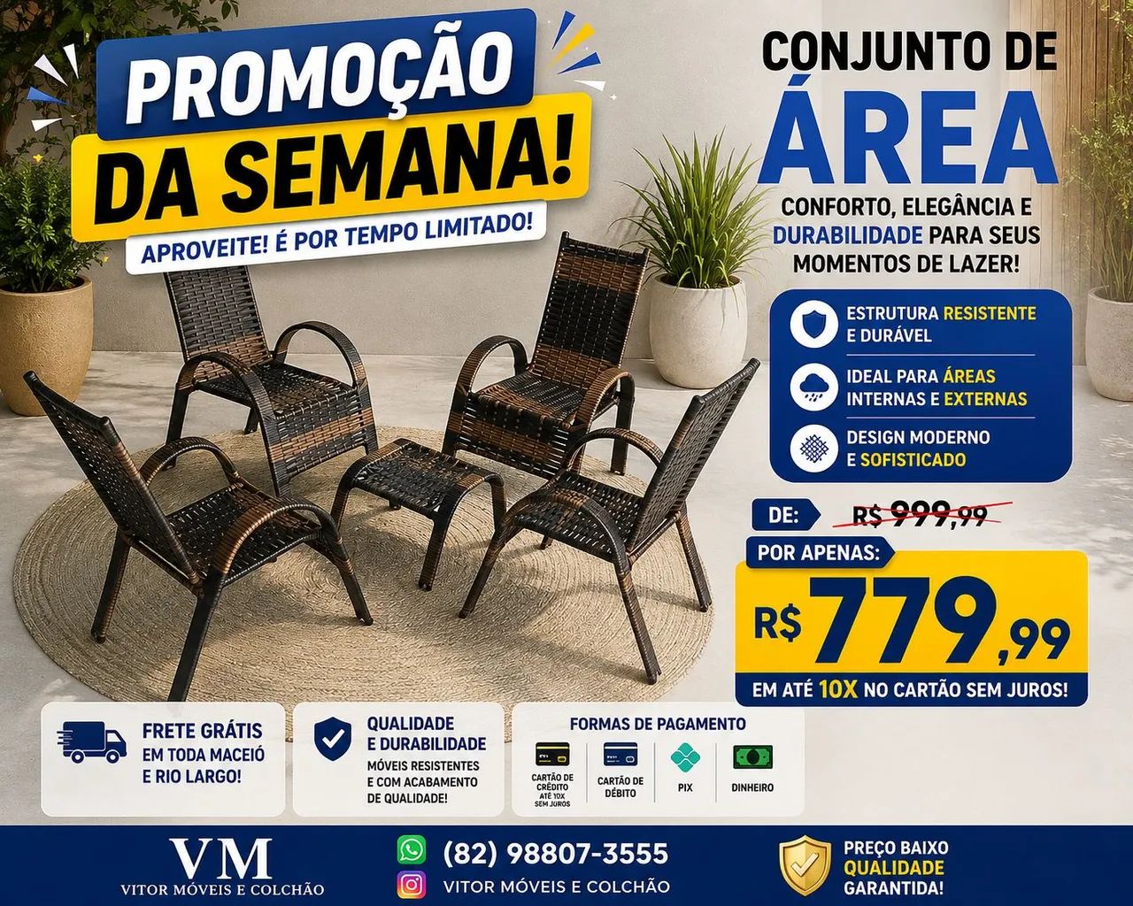 OFERTAS DE JOGO DE AREA 