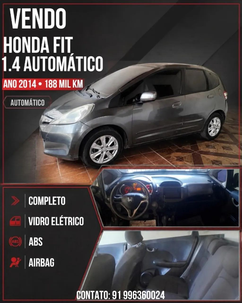 Honda Fit LX 1.4 16V FLEX 2014