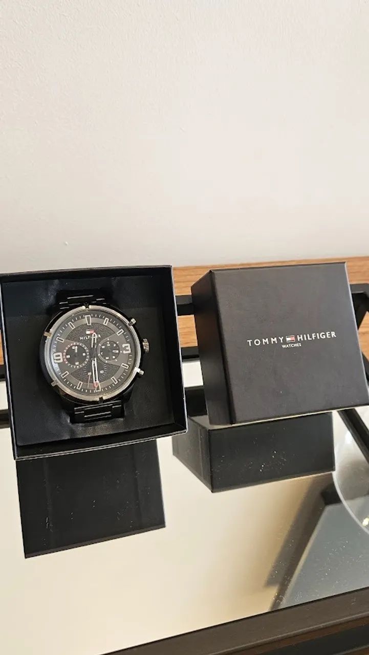 Relógio Tommy Hilfiger Masculino Aço Cinza  - Foto 2