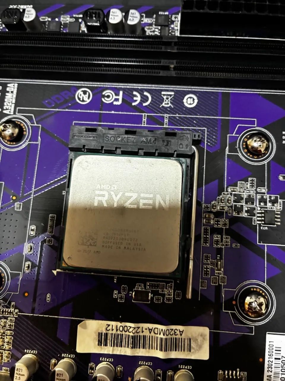 Placa mãe A320M + Ryzen 5 - Foto 3