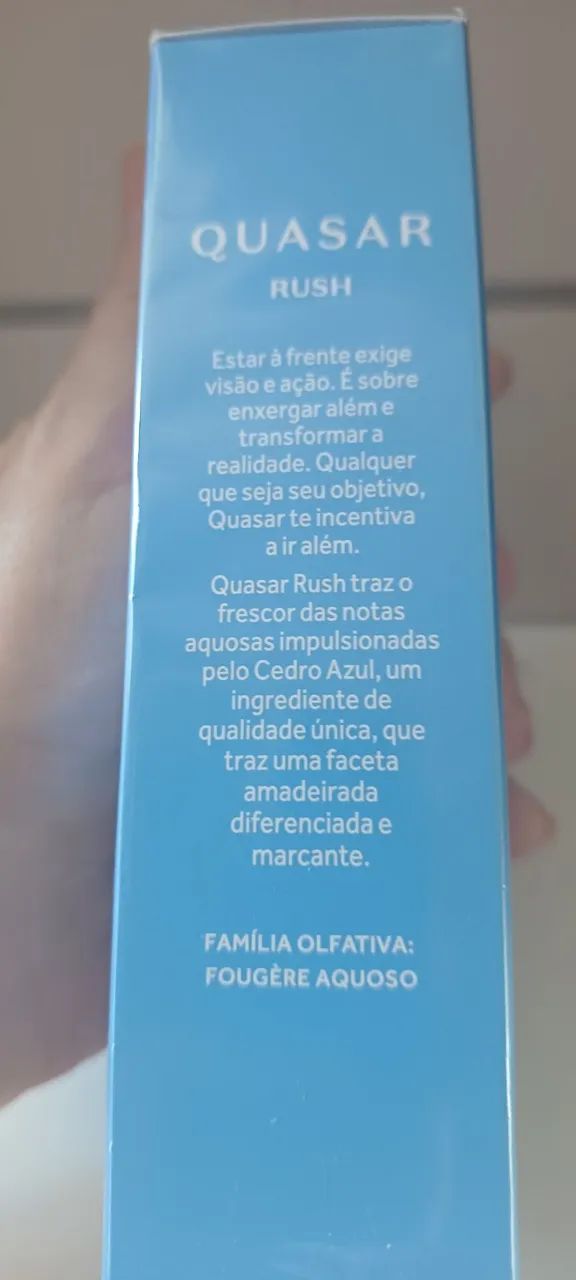 Quasar Boticário Rush promoção  - Foto 2