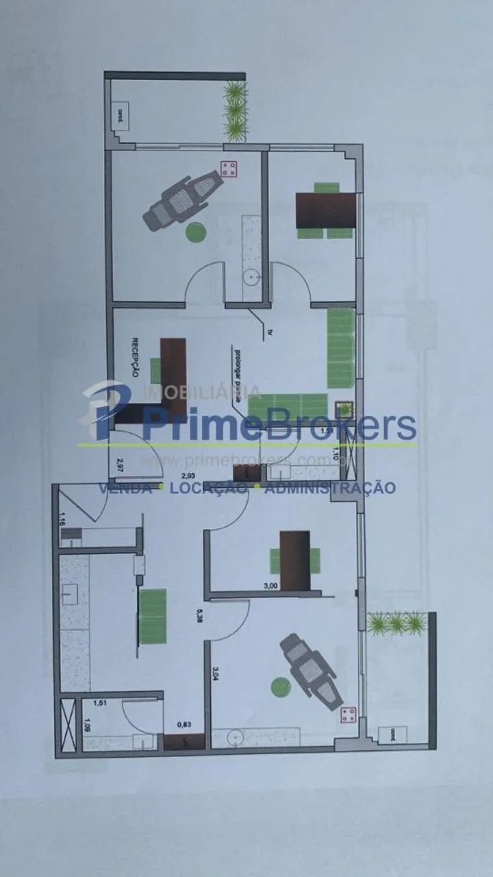 Sala comercial à venda no Alto do Ipiranga de 80 m²