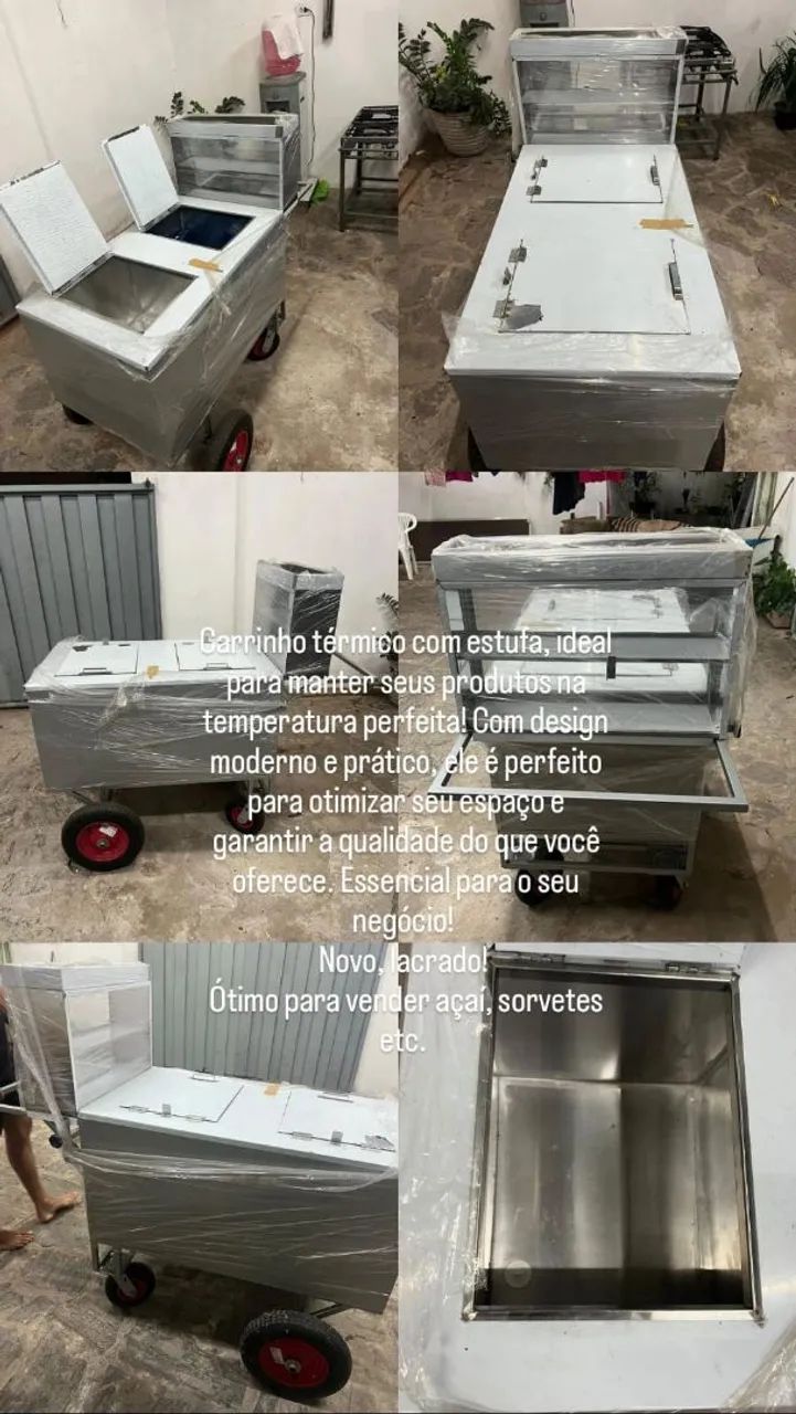 Carrinho térmico 