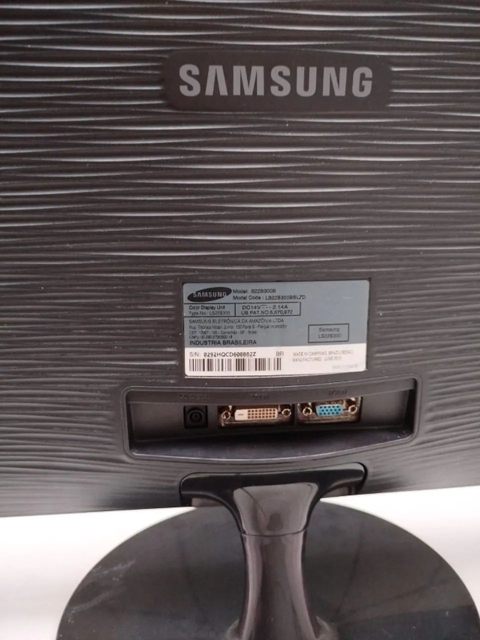 Monitor 22 Polegadas Samsung Full Hd S22b300b - Foto 5