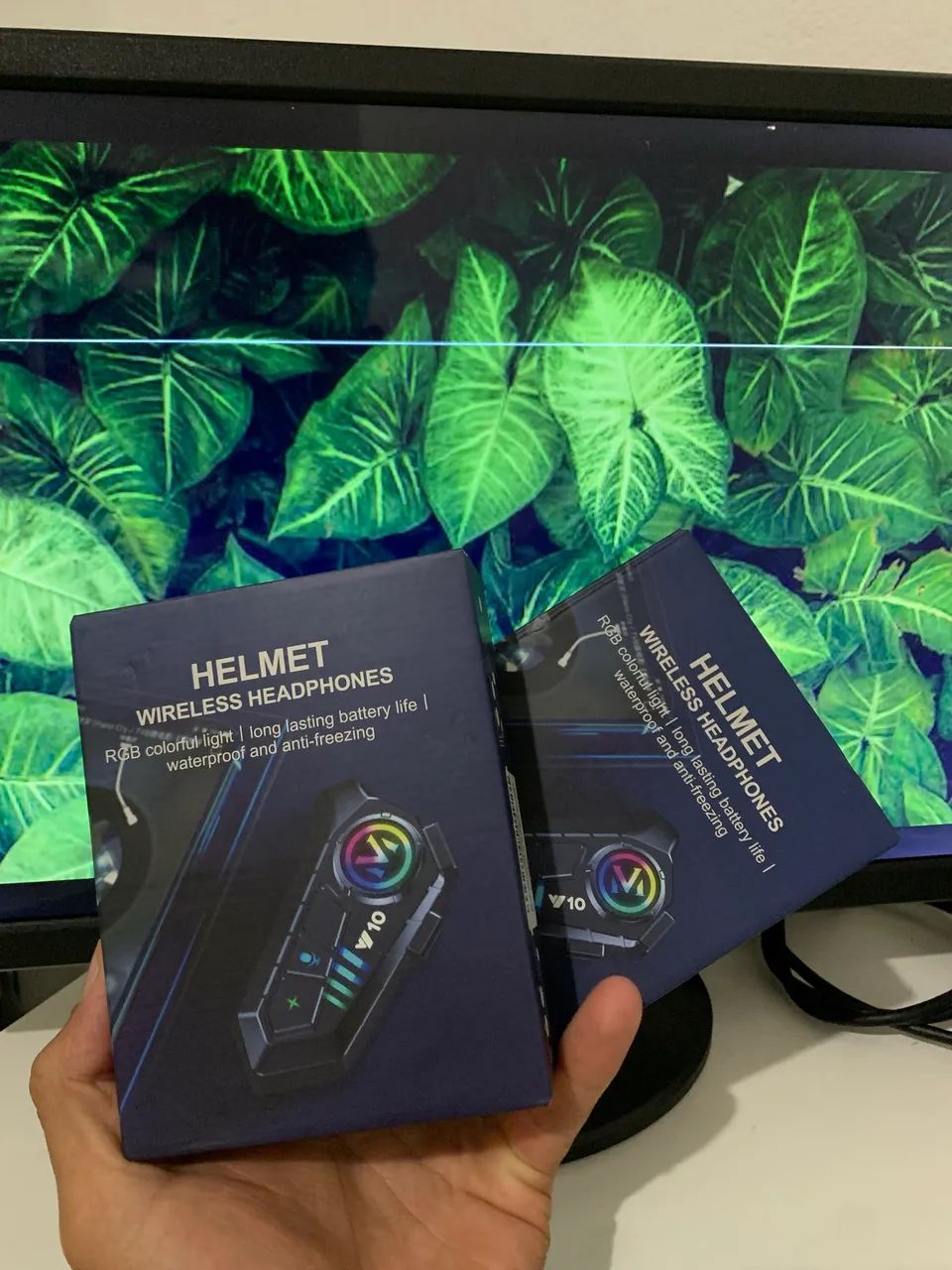 Intercomunicador para capacete completo 