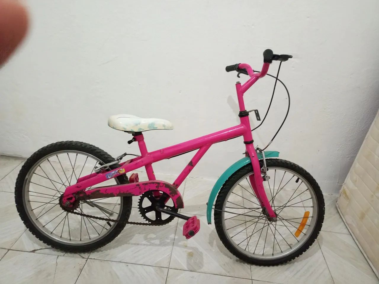 Bicicleta rosa