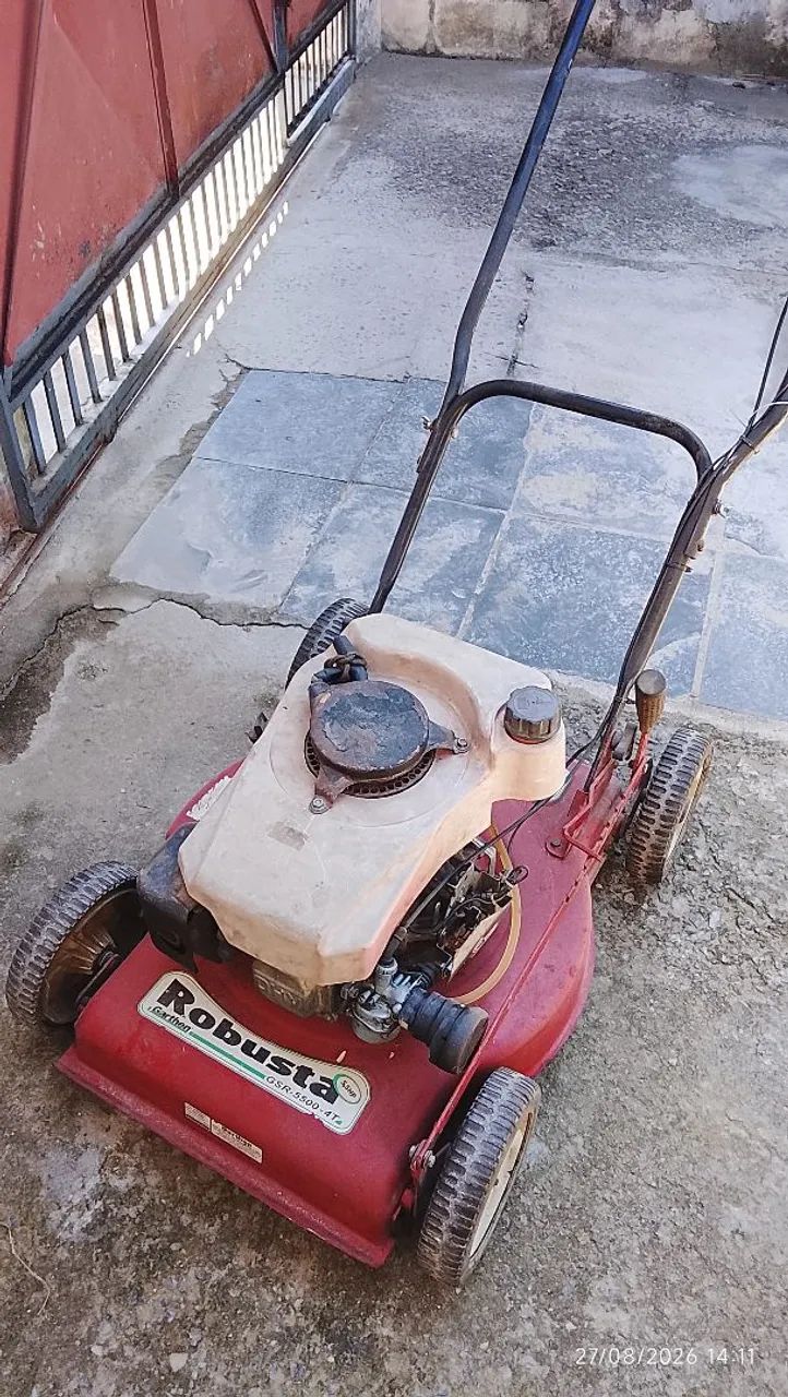 Máquina de roçar de carrinho valor $450 - Foto 2