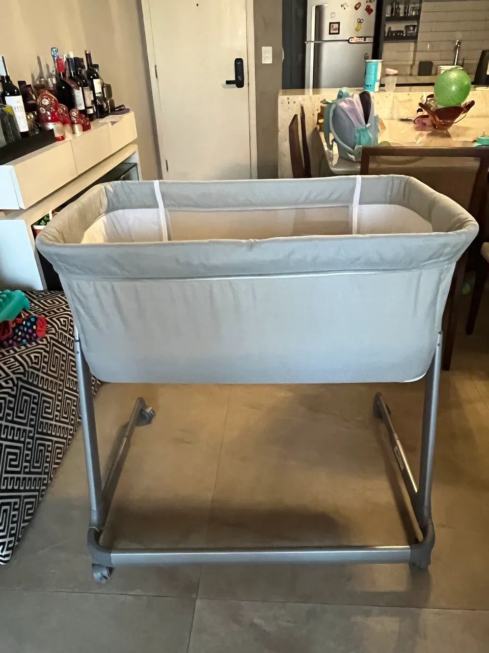 Berço co-bed Cosco modelo pluggy, portátil novo - Foto 4