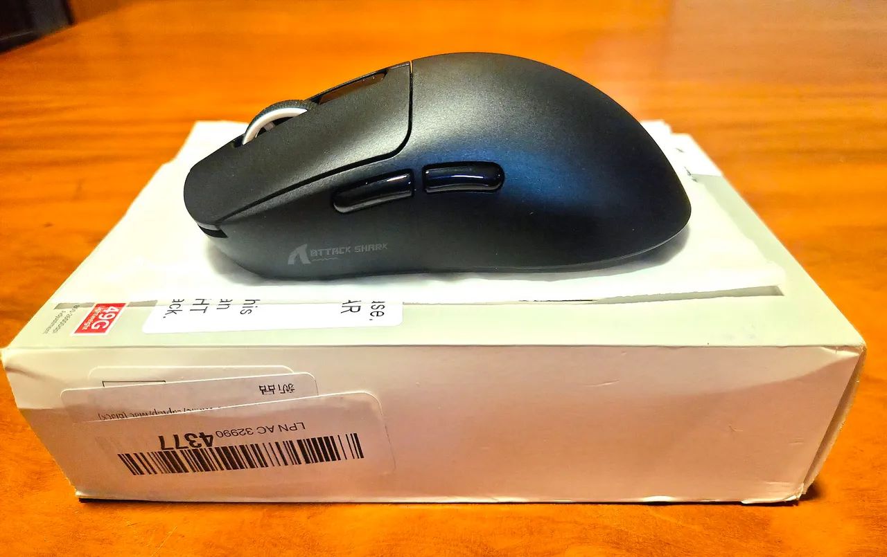 Mouse Attack Shark X3 Wireless - NOVO - Foto 4