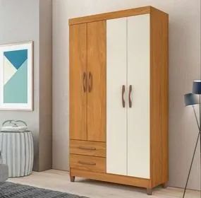 Guarda Roupa Âmbar 4P 2G - (Promoção)!