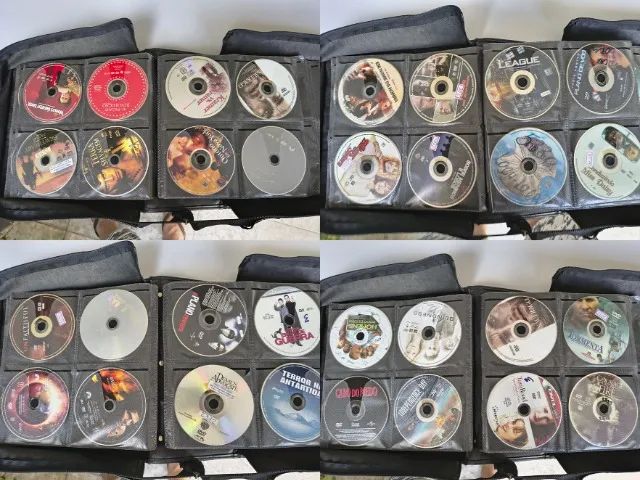 Case com 124 DVDs originais - Foto 3