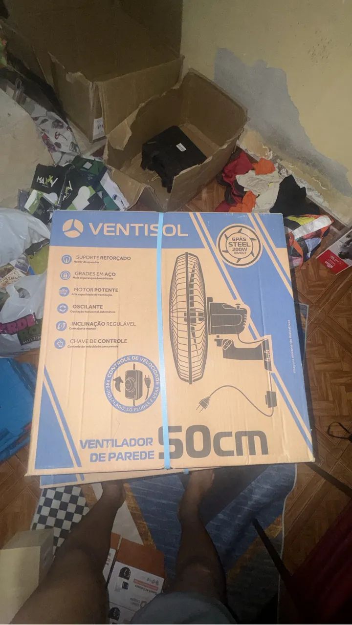 Ventilador de parede 50 cm promoção  - Foto 2