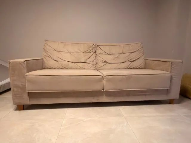 Sofá 3 lugares - R$ 750 - Foto 2