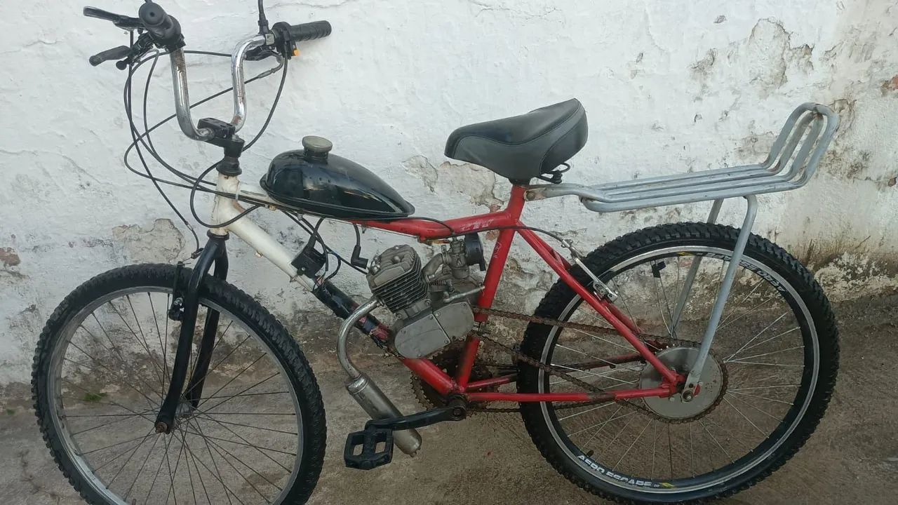 Bike motorizada usada faça um lance!
