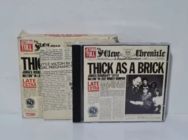 CD Jethro Tull - Thick As a Brick - 25th Anniversary