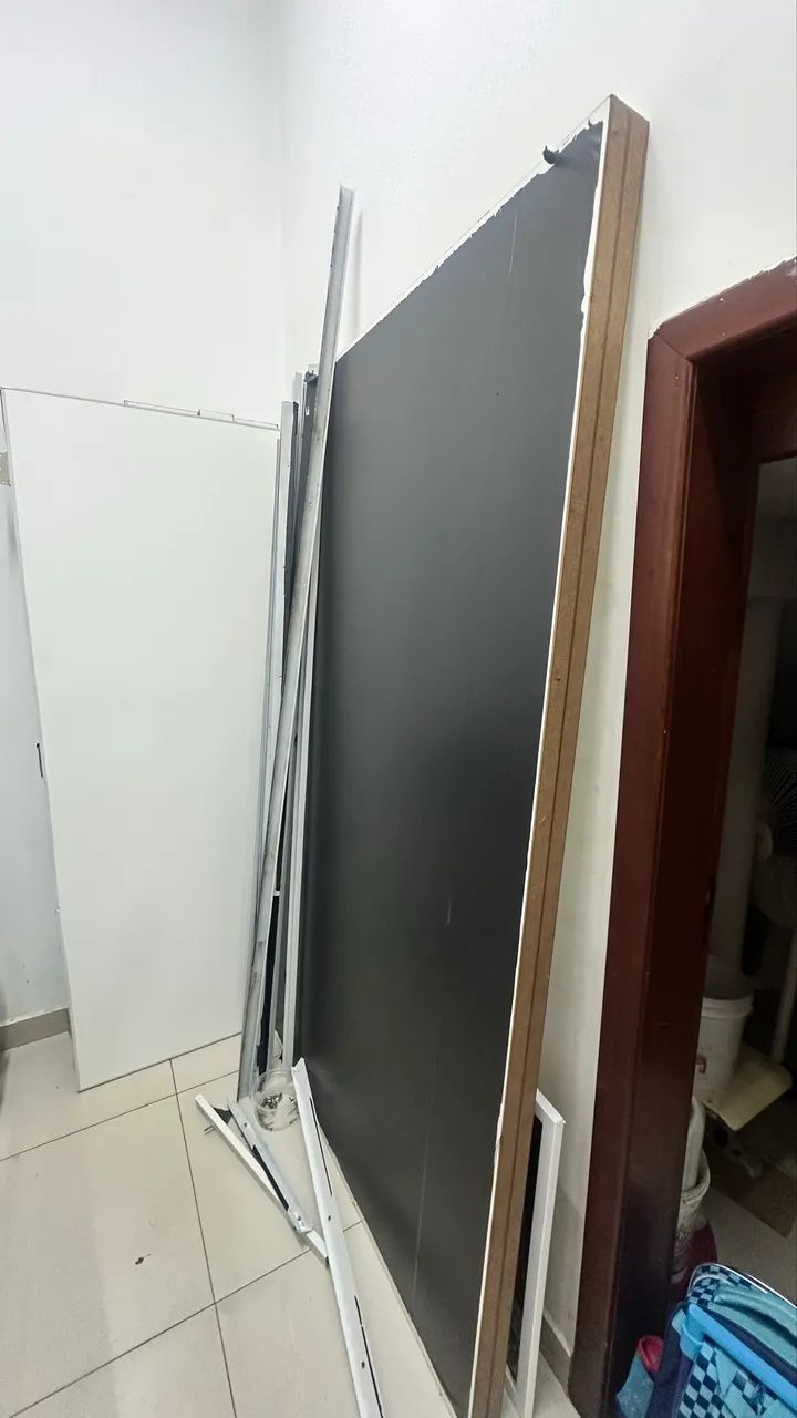 Divisória com porta e balcão em L  - Foto 2