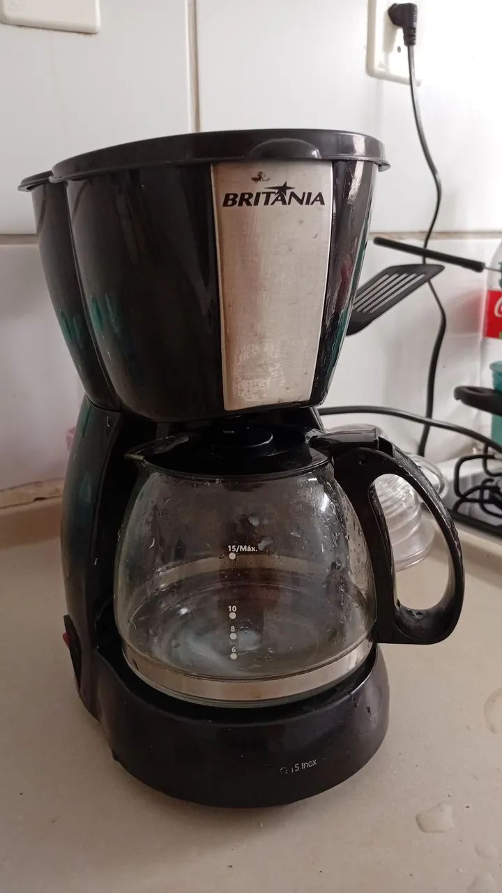 Cafeteira funcionando perfeitamente 