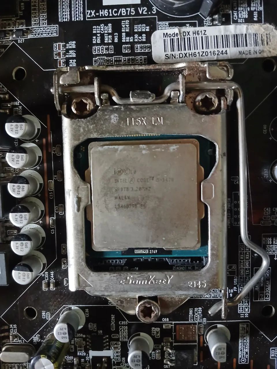 PLACA MAE DX H61Z COM DEFEITO  - Foto 2