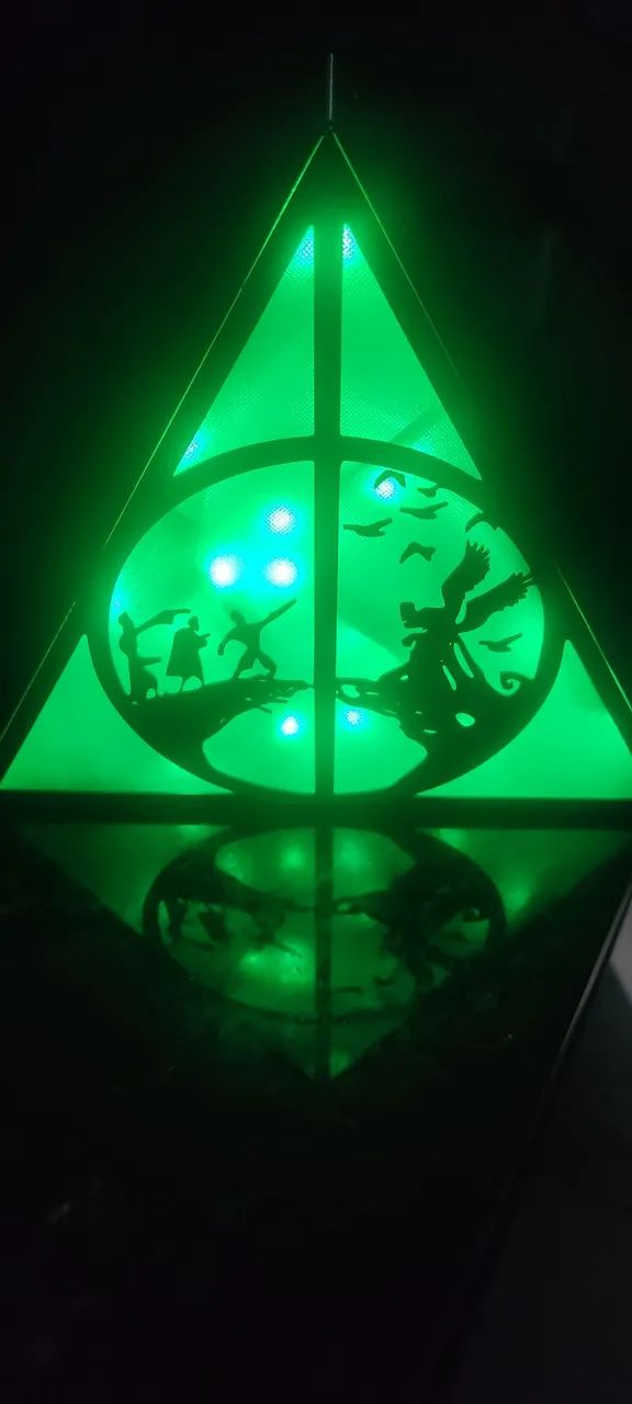 Liminária relíquias da morte Harry Potter  - Foto 4