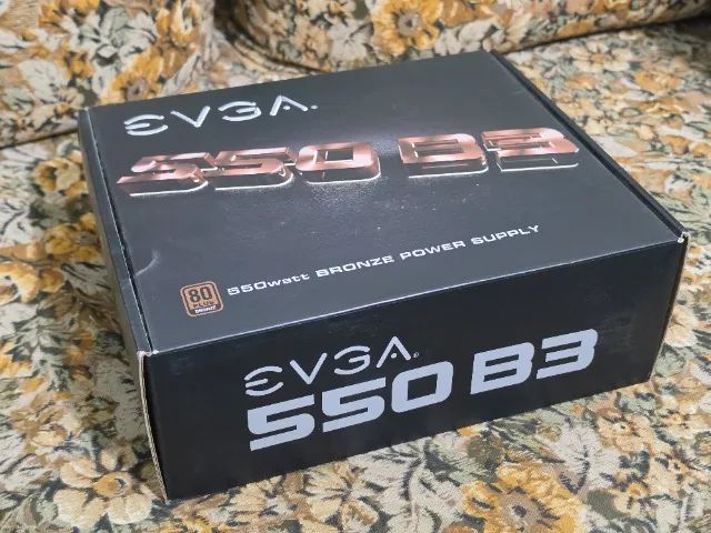 Fonte EVGA 550W B3 80 Plus Bronze Modular (Usado, Na Caixa) - Foto 2
