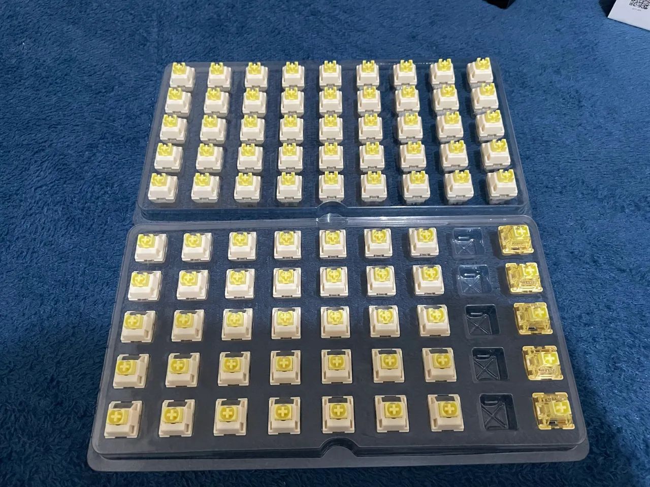 Switchs TTC Crescent Axis para Teclados Mecânicos