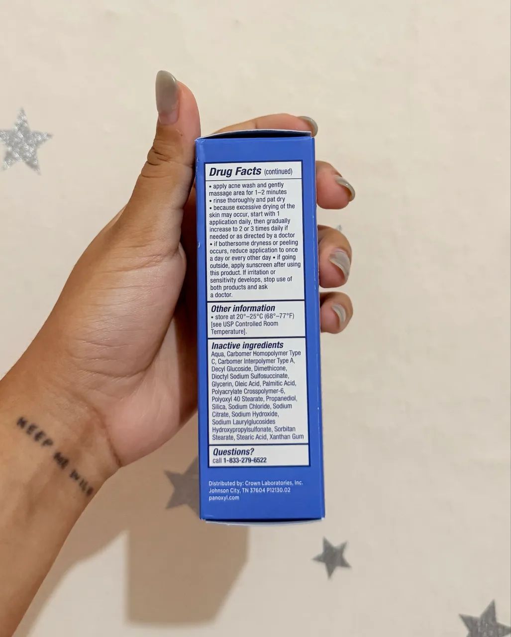 Panoxyl Sabonete facial com peróxido de benzoíla (acne foaming wash) anti acne  - Foto 4
