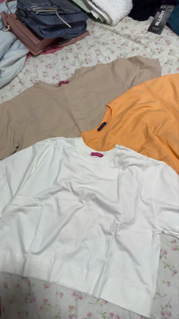 Conjunto de 3 Croppeds - Foto 3