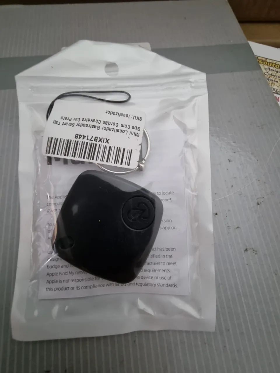 Rastreador localizador mine Smart Tag compatível com iPhone Apple Chrome Technology