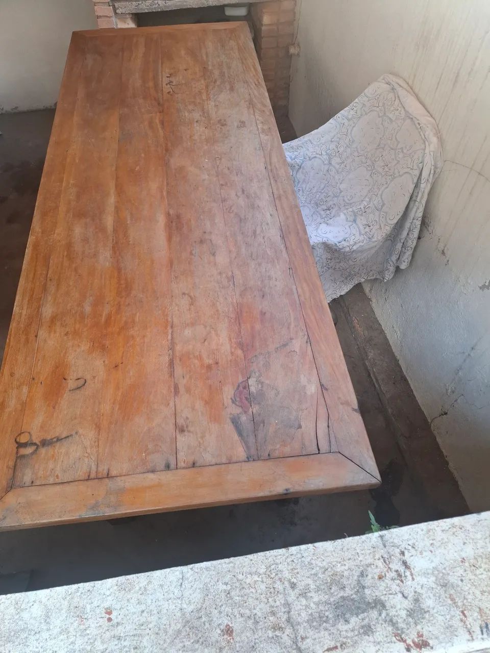 Mesa Peroba Rosa 2,60x1,00 - Foto 4