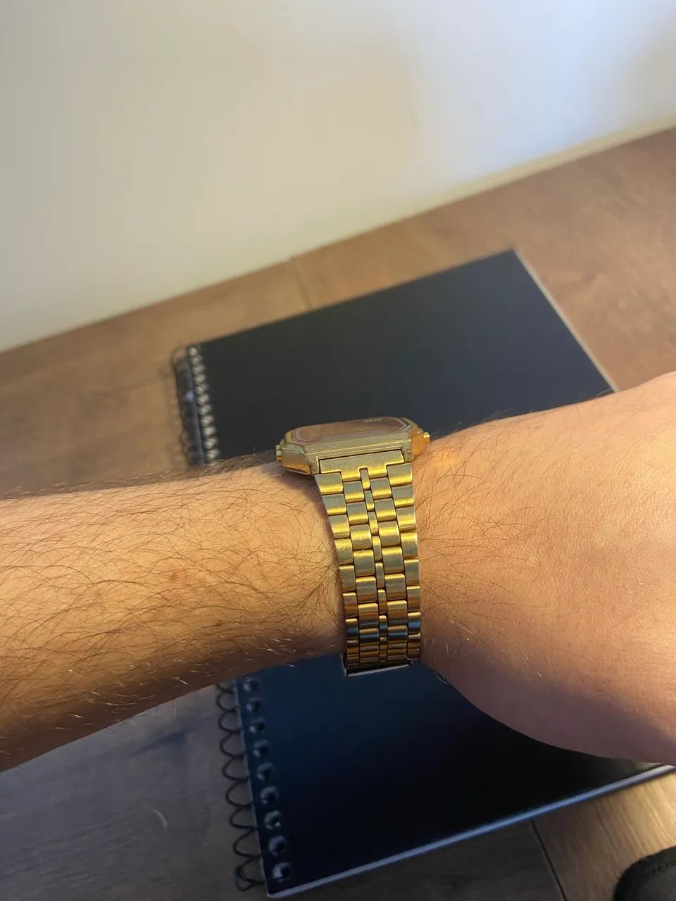 Relogio casio vintage dourado - Foto 2