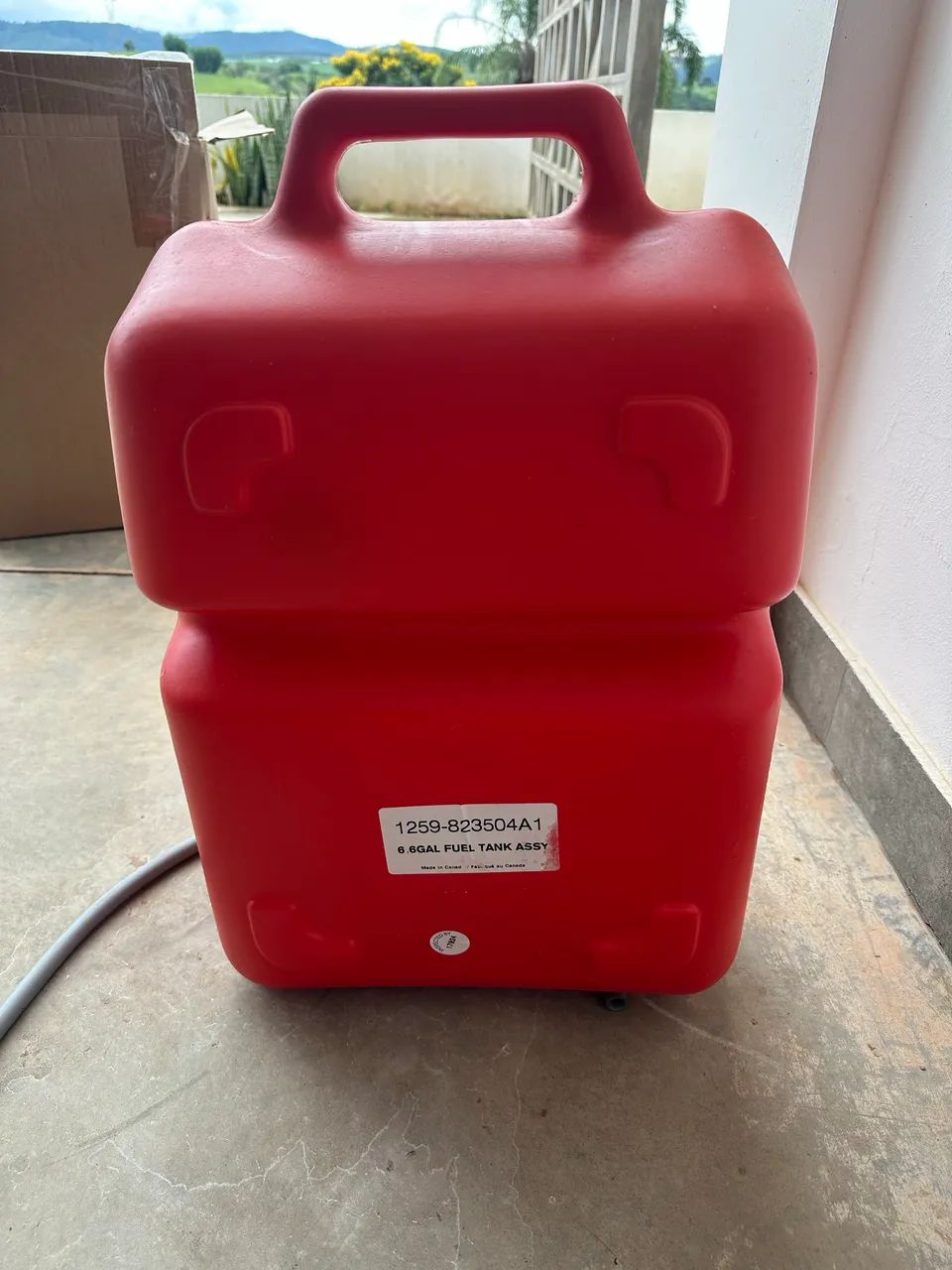 Tanque de combustível QuickSilver 25L para motor de polpa