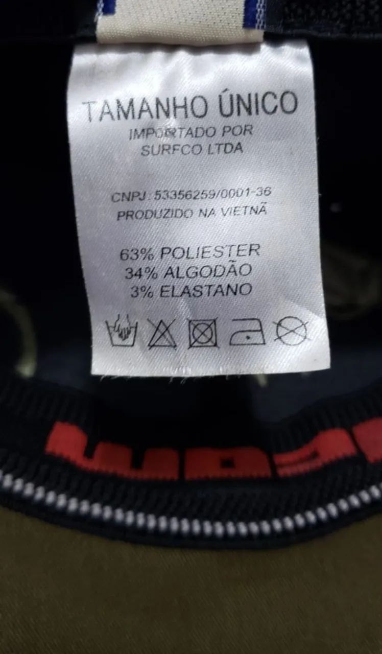 Boné Volcom Preto (usado) - Foto 4
