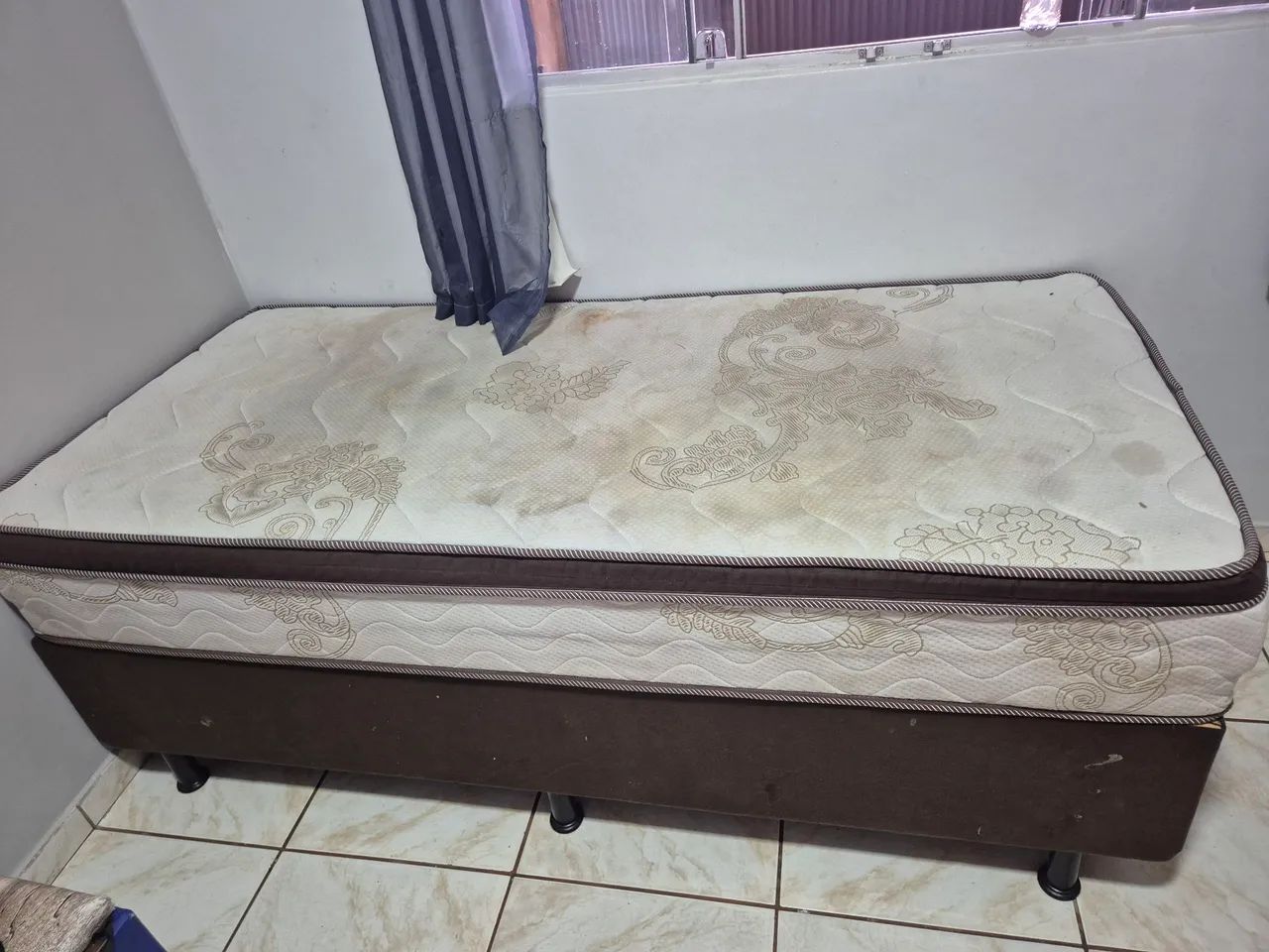 Cama box solteiro 