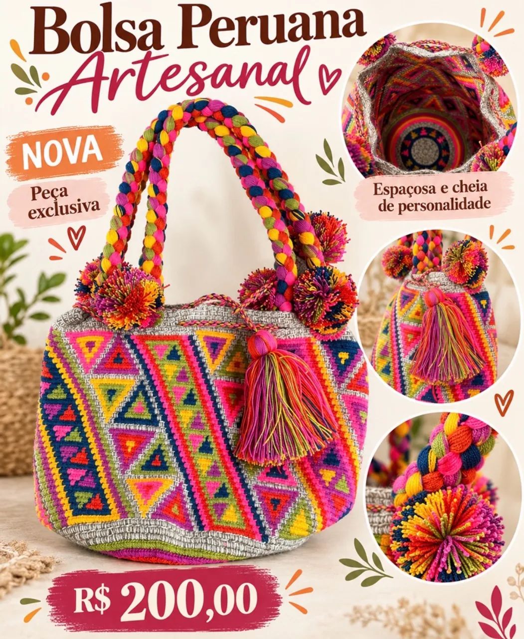 Bolsa peruana NOVA