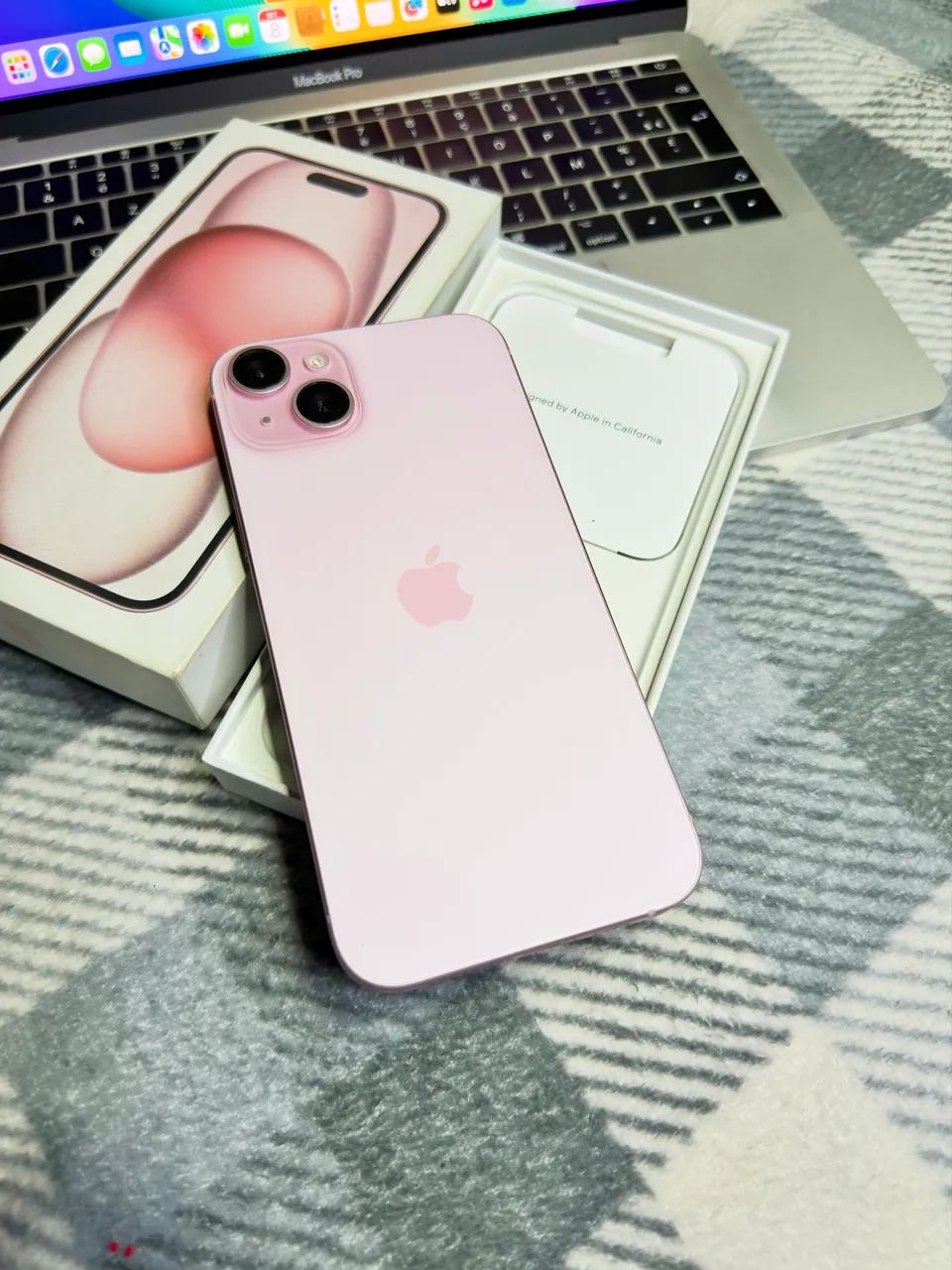 iPhone 15 Plus 128gb rosa! Impecável!  - Foto 4