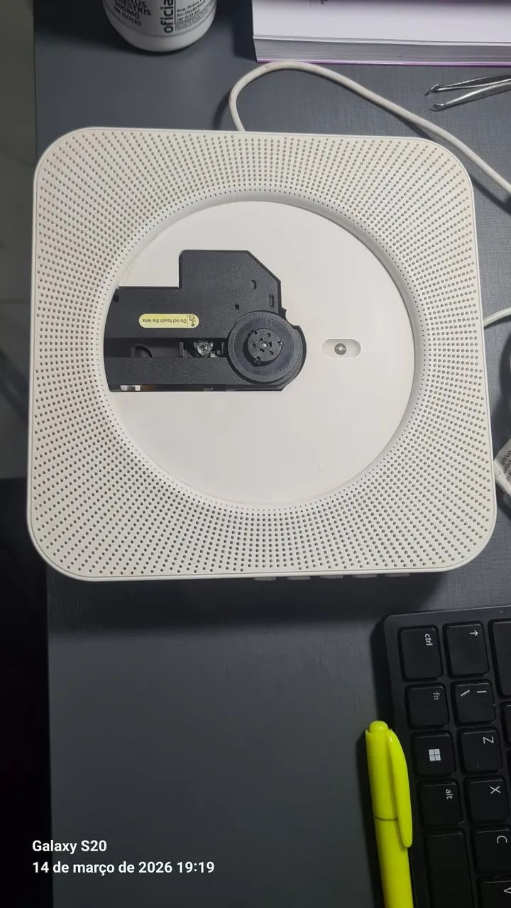 Leitor de cd portátil com Bluetooth e rádio  - Foto 3