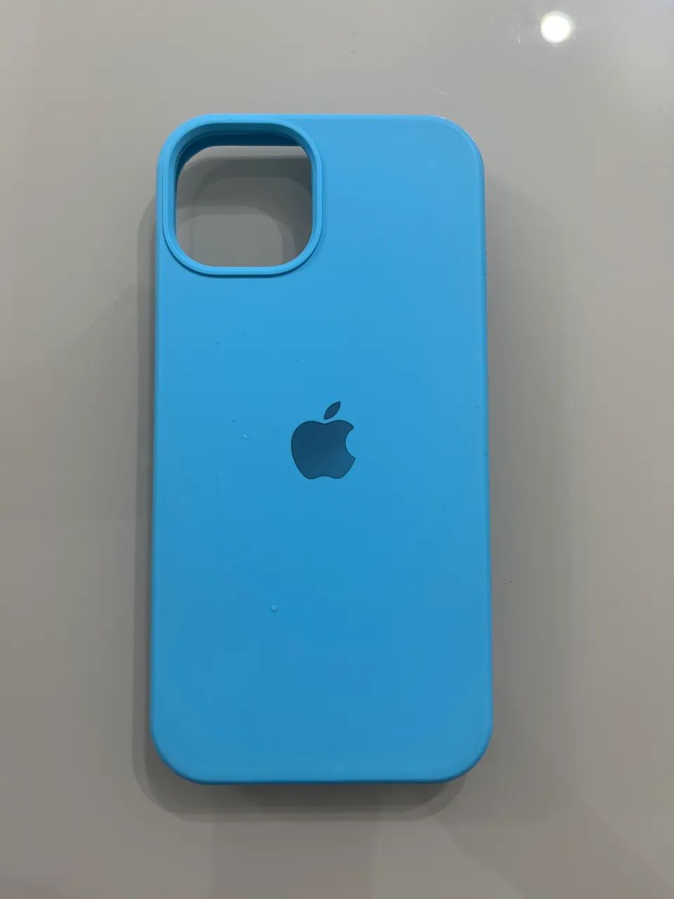 Capinha de celular iPhone 13 azul 