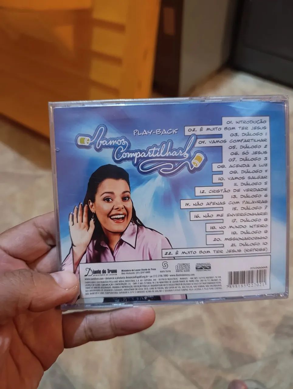 Cd playback vamos compartilhar diante do trono  - Foto 2