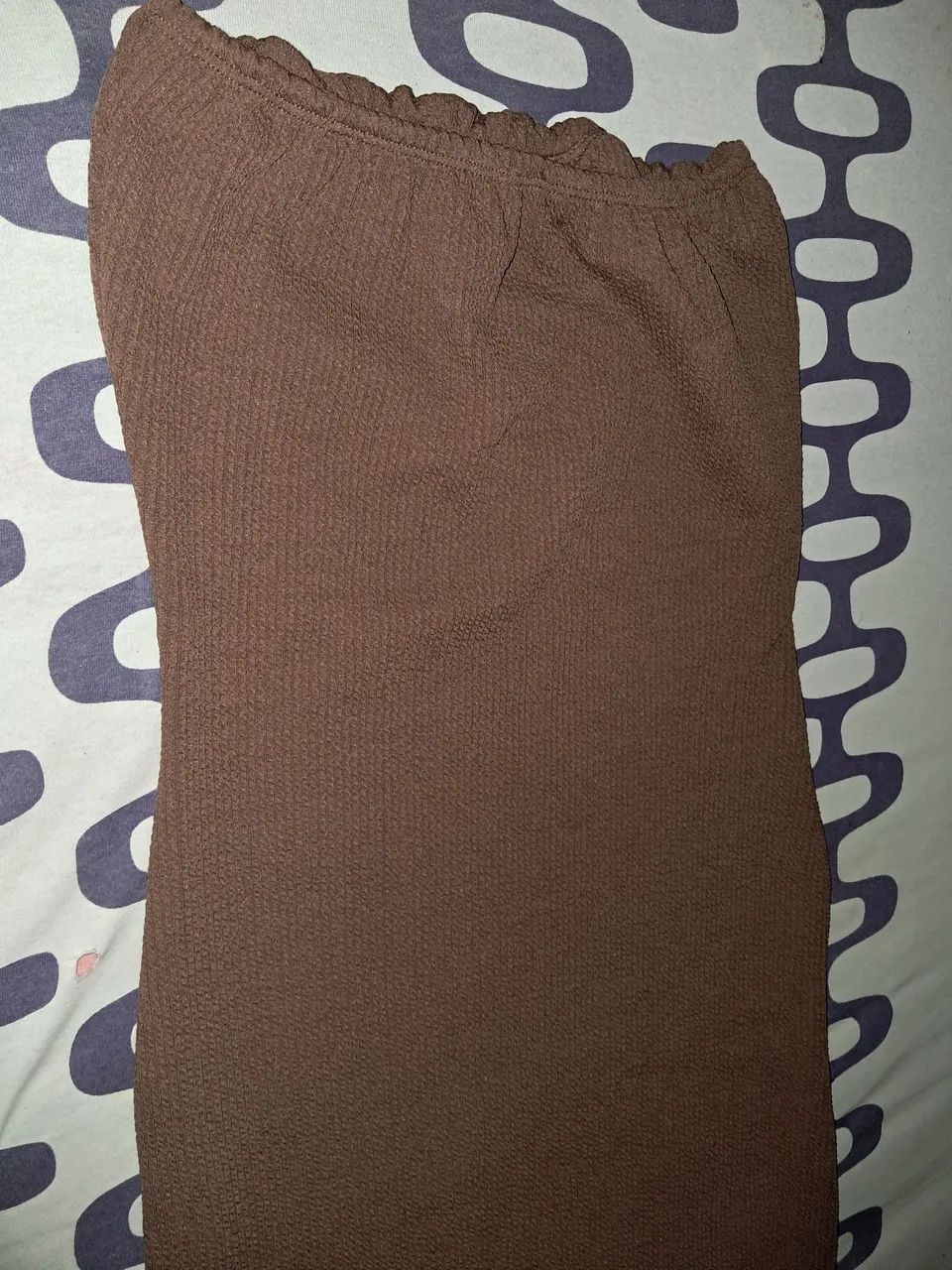 Vestido marrom tomara-que-caia TAM. M - Foto 3