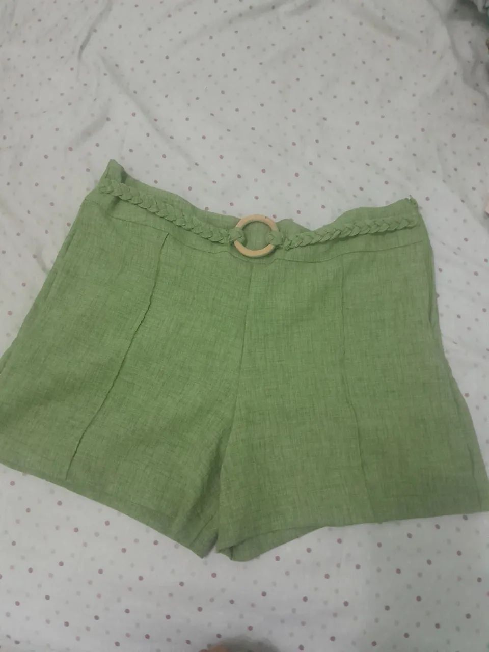 Short verde curto - Foto 4