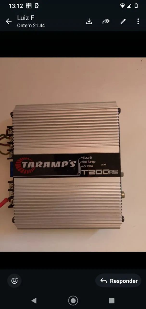MÓDULO TARAMPS ANTIGO DE DUAS VIAS