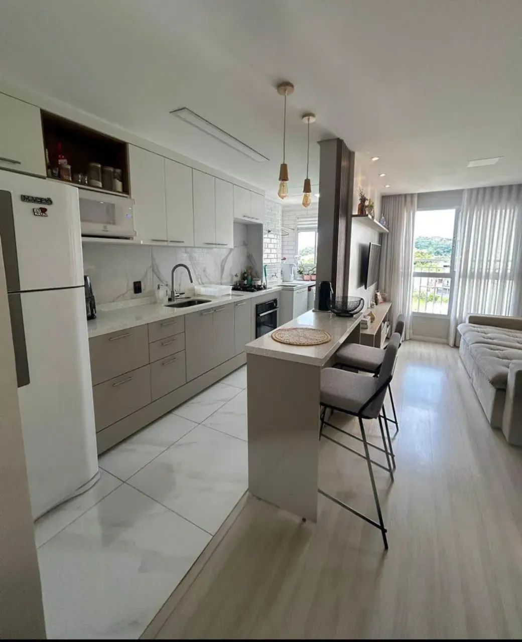 Porteira fechada | mobiliado e decorado