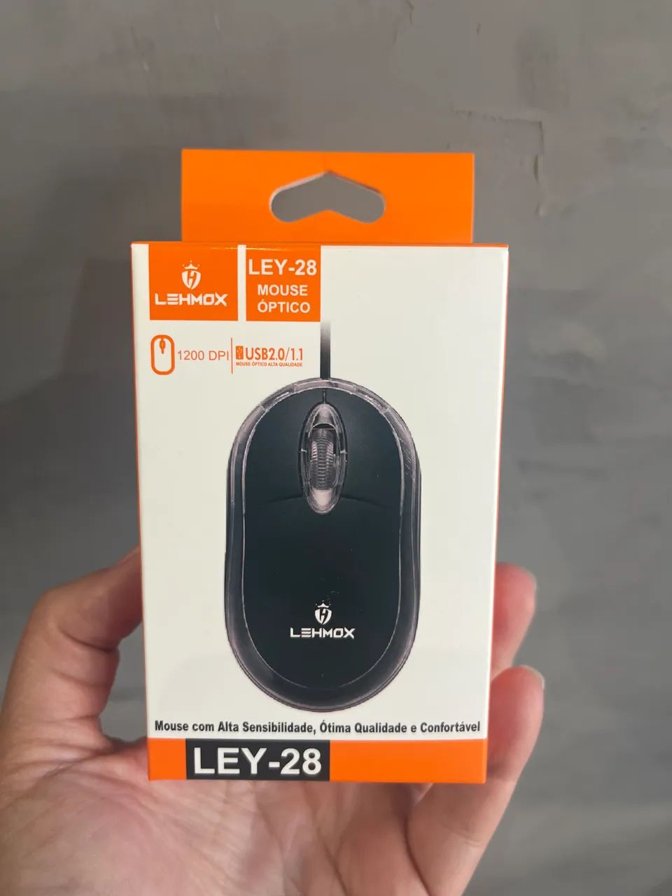 Mouse LEHMOX com fio  - Foto 2