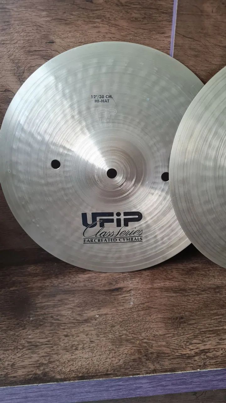 Prato de Chimbal 12" ufip B20 - Foto 3