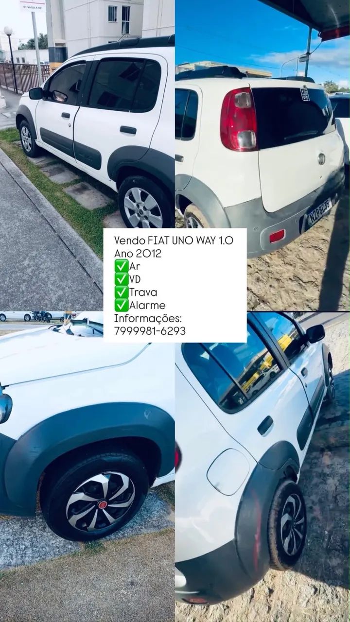 Fiat Uno WAY 1.0 EVO Fire Flex 8V 5P 2012 - Foto 2